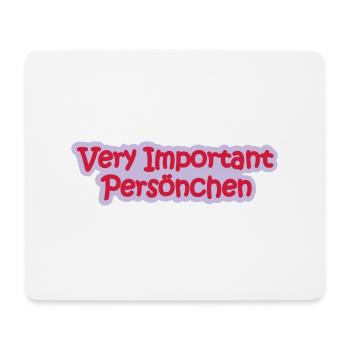 VIP Babysprüche - Mousepad (Querformat) - Weiß - Vorne