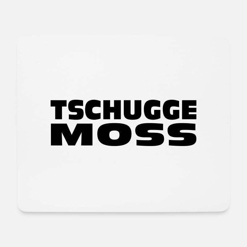 Tschugge Moss / Manisch / Frau / Gießen - Mousepad (Querformat) - Weiß