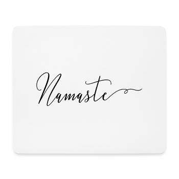 (namaste) - Mousepad (Querformat) - Weiß - Vorne