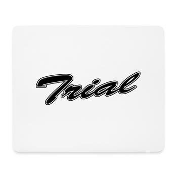Trial - Mouse Pad (horizontal) - white - Front