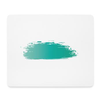 Peinture blob éclaboussure peinture peintre cadeau coloré course - Tapis de souris (format paysage) - blanc - Devant