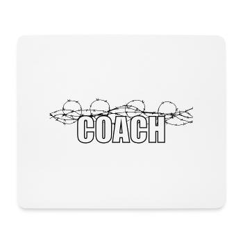 Coach - Mouse Pad (horizontal) - white - Front