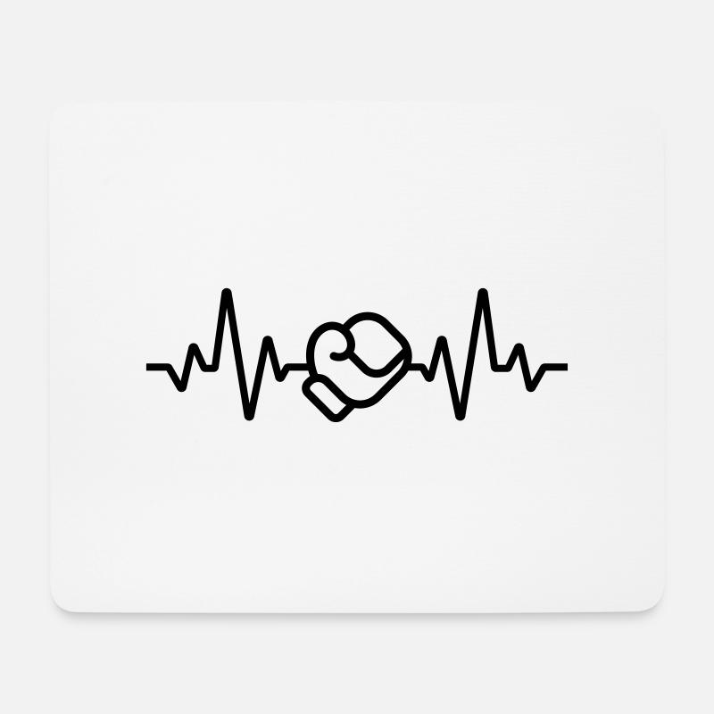 Boxen - Mousepad (Querformat) - Weiß