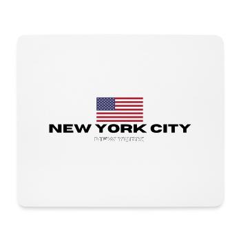 Ville de New York - Tapis de souris (format paysage) - blanc - Devant