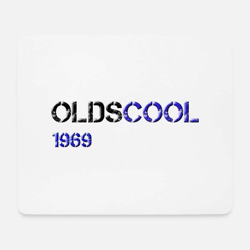 1969 olds cool - Mousepad (Querformat) - Weiß