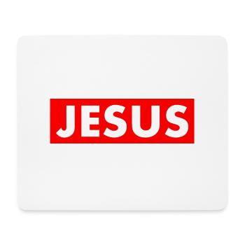 Jesus - Mouse Pad (horizontal) - white - Front