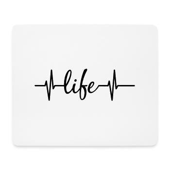 Life - Mouse Pad (horizontal) - white - Front