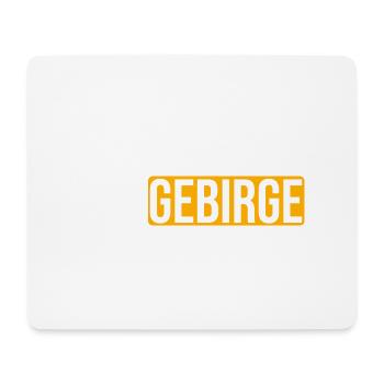Erzgebirge Bergbau Logo - Mousepad (Querformat) - Weiß - Vorne
