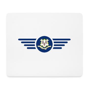 Connecticut 2 - Mousepad (Querformat) - Weiß - Vorne