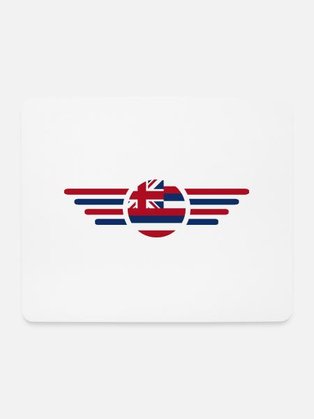 Hawaii 2 - Mousepad (Querformat) - Weiß