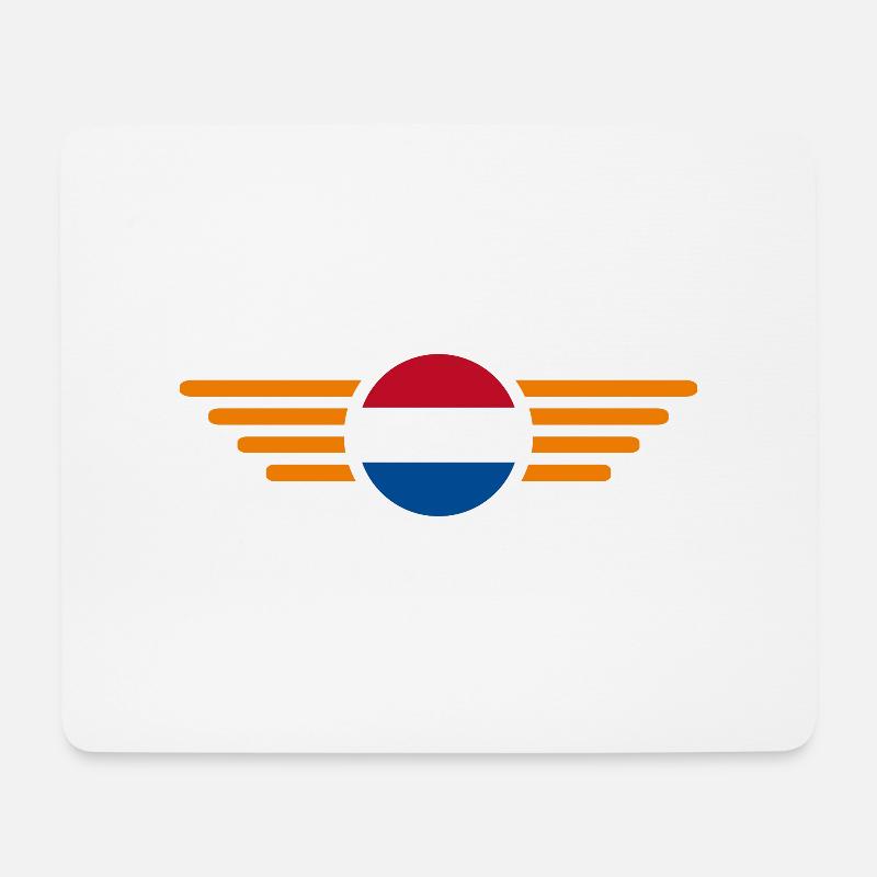 Die Niederlande - Mousepad (Querformat) - Weiß