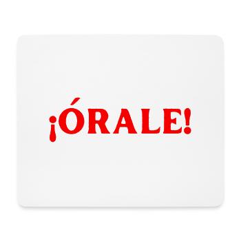Genau richtig Spanisch Sprache - Mousepad (Querformat) - Weiß - Vorne
