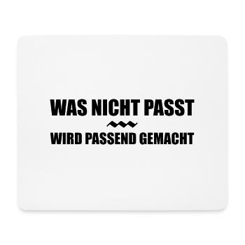 Handwerker Handyman Handwerk Werkzeug Baustelle - Mousepad (Querformat) - Weiß - Vorne