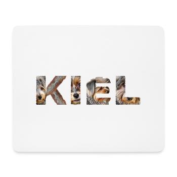 Kiel Hund - Mousepad (Querformat) - Weiß - Vorne