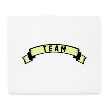 team - Mouse Pad (horizontal) - white - Front