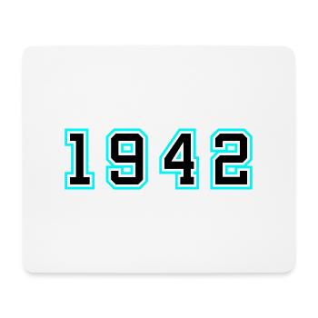 1942 Jahr Geburtstag - Mousepad (Querformat) - Weiß - Vorne