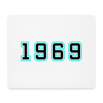 1969 Jahr Geburtstag - Mousepad (Querformat) - Weiß - Vorne