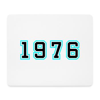 1976 Year Birthday - Mouse Pad (horizontal) - white - Front