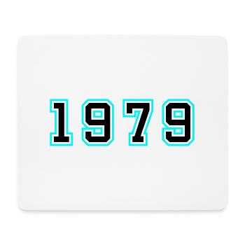 1979 Jahr Geburtstag - Mousepad (Querformat) - Weiß - Vorne