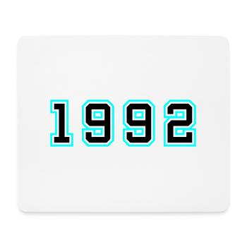 1992 Year Birthday - Mouse Pad (horizontal) - white - Front