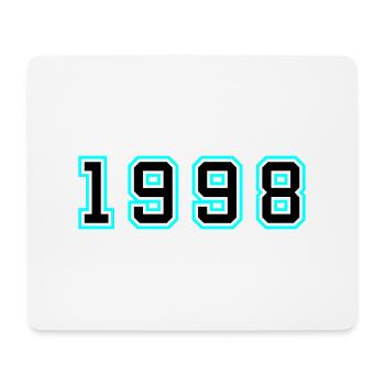 1998 Year Birthday - Mouse Pad (horizontal) - white - Front