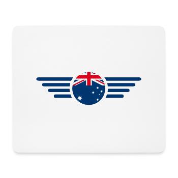 Australia Style Design T-Shirt - Mouse Pad (horizontal) - white - Front