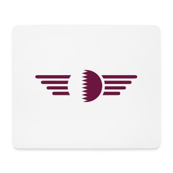 Qatar Style Design T-Shirt - Mouse Pad (horizontal) - white - Front