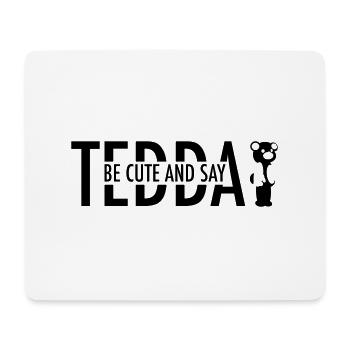 TEDDAY 1 - Mousepad (Querformat) - Weiß - Vorne