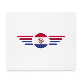 Ich liebe Paraguay, Eleganz Stil Design T-Shirt - Mousepad (Querformat) - Weiß - Vorne