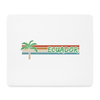 Geschenk für Ecuador - Mousepad (Querformat) - Weiß - Vorne