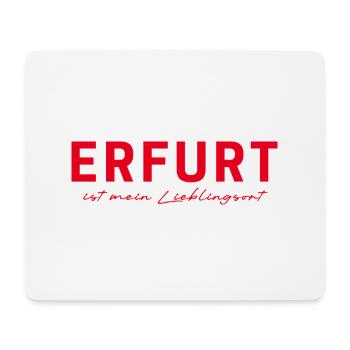 Erfurt T-Shirt – Perfekt für Fans - Mousepad (Querformat) - Weiß - Vorne