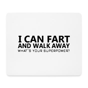 I can drive. - Mouse Pad (horizontal) - white - Front