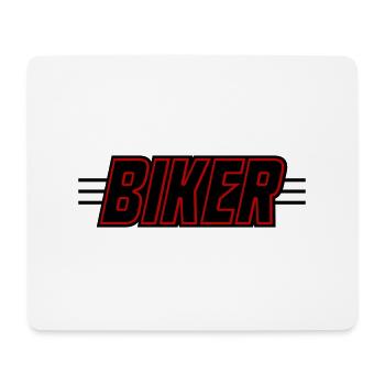 Dicton de moto motard - Tapis de souris (format paysage) - blanc - Devant
