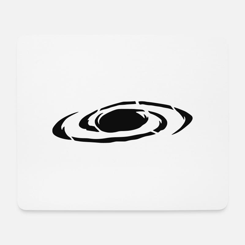 Galaxie - Mousepad (Querformat) - Weiß