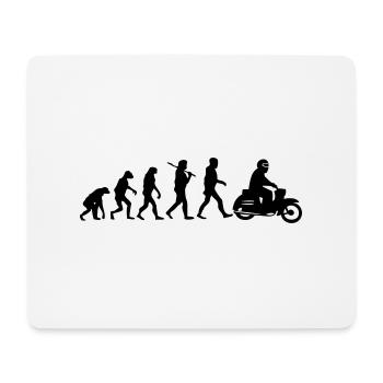 schwalbenevolution - Mousepad (Querformat) - Weiß - Vorne