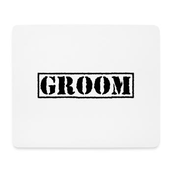 Groom - Mousepad (Querformat) - Weiß - Vorne