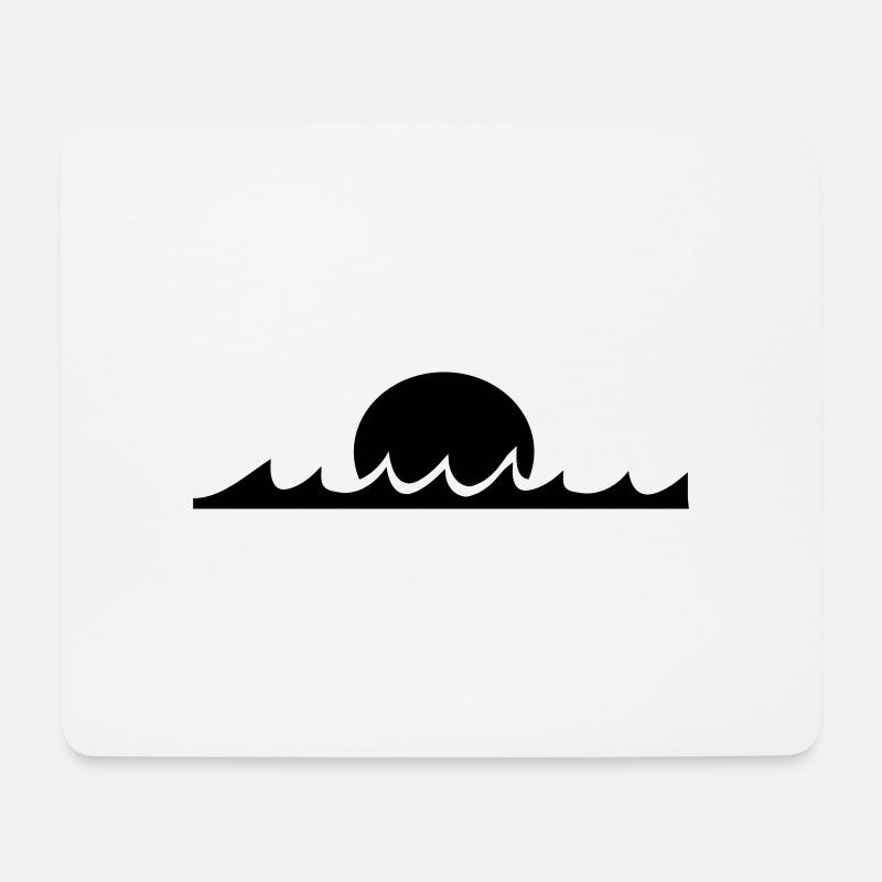 chillout - Mousepad (Querformat) - Weiß