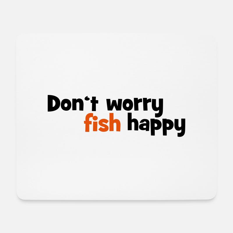 2541614 14062162 angeln - Mousepad (Querformat) - Weiß