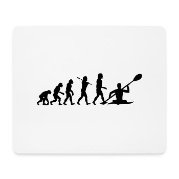 Kayaking - Kayak Evolution - Mousepad (Querformat) - Weiß - Vorne