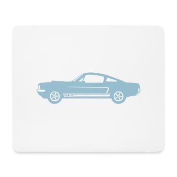 gt350 - Tapis de souris (format paysage) - blanc - Devant