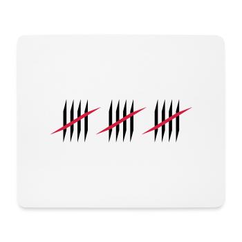 15 - Tapis de souris (format paysage) - blanc - Devant