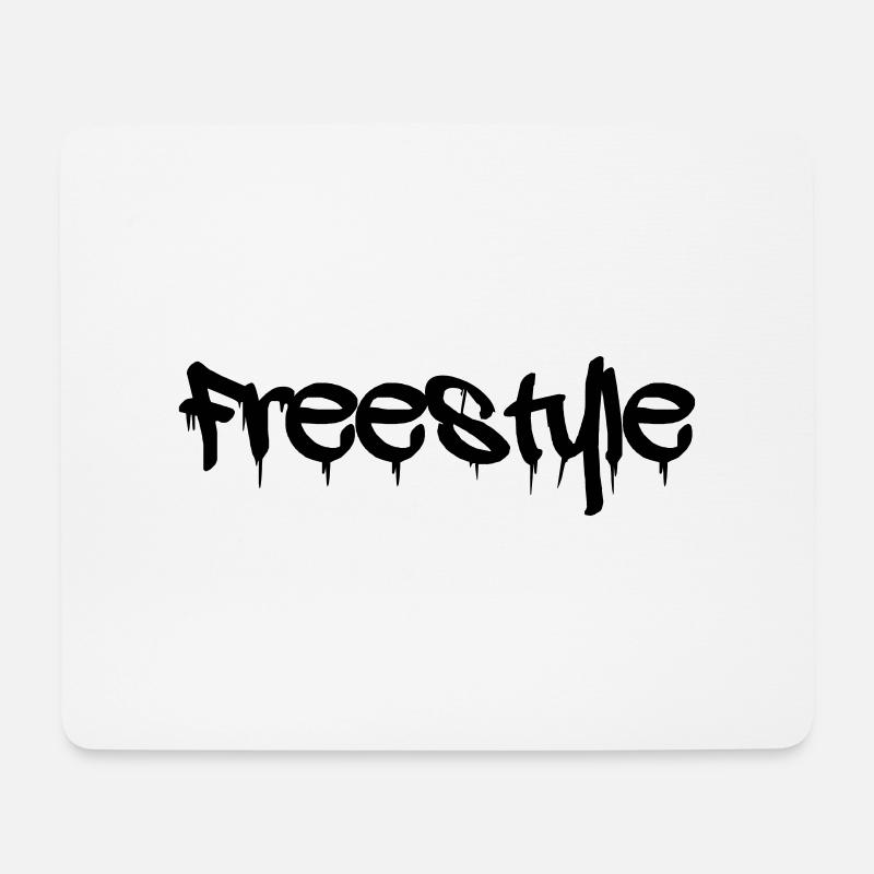 Freestyle - Mousepad (Querformat) - Weiß