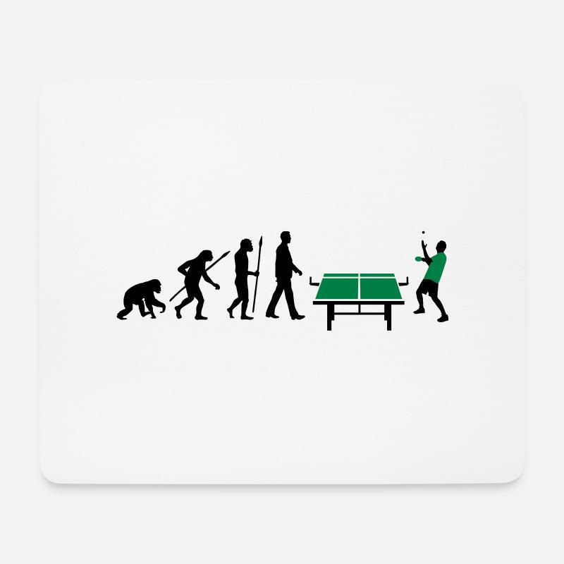 evolution_table_tennis_072012_a_2c - Tapis de souris (format paysage) - blanc