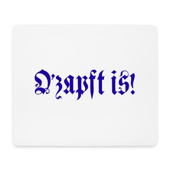O taps is! - Mouse Pad (horizontal) - white - Front