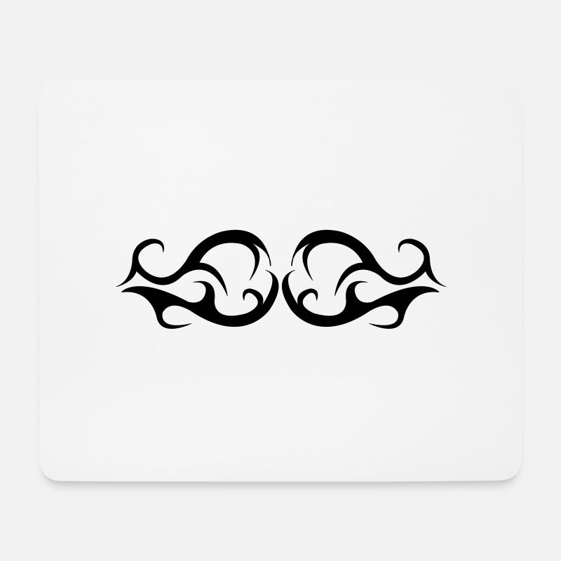 tribal - Mousepad (Querformat) - Weiß
