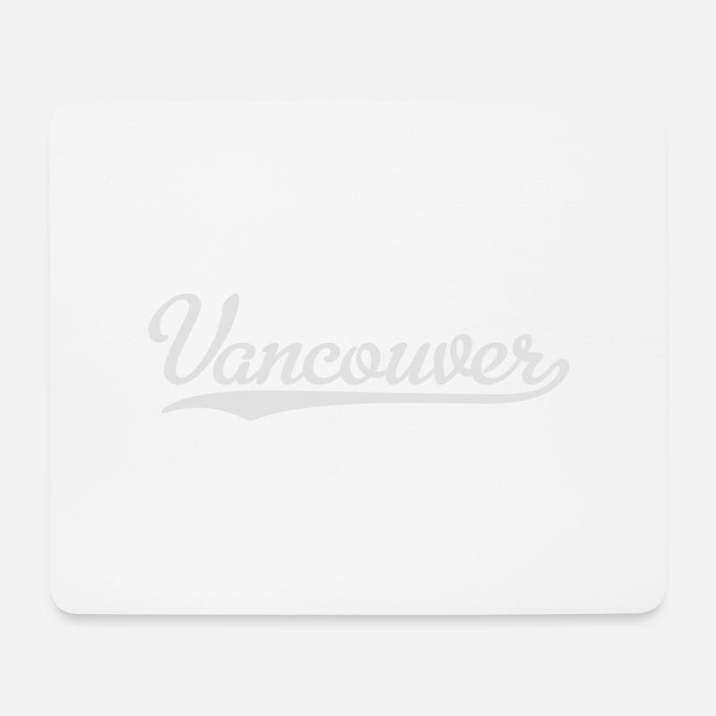 Vancouver - Mousepad (Querformat) - Weiß