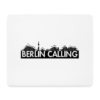 Berlin Calling Shirts - Mousepad (Querformat) - Weiß - Vorne