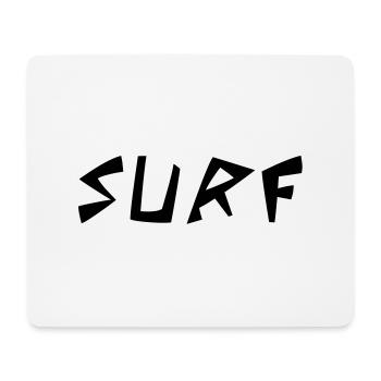 surf - Mousepad (Querformat) - Weiß - Vorne