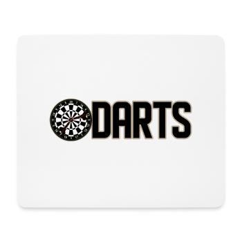 Darts - Mouse Pad (horizontal) - white - Front
