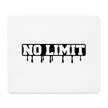 no_limit1 - Tapis de souris (format paysage) - blanc - Devant